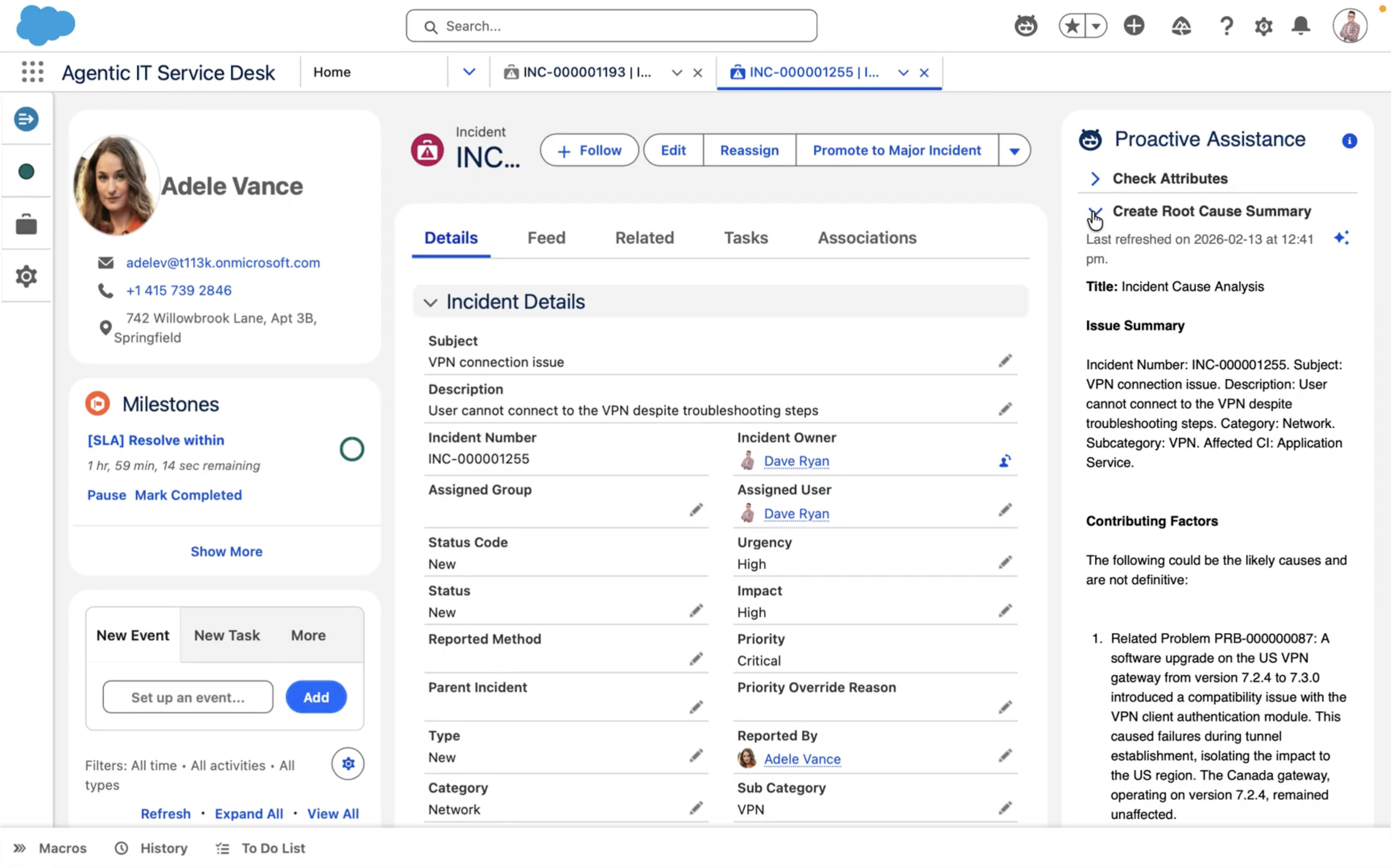 Agentic IT Service Desk